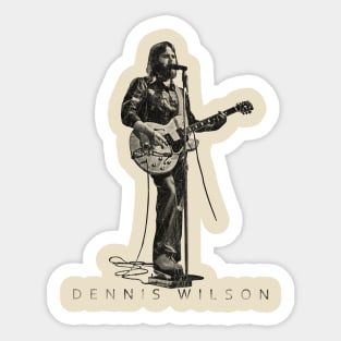 Dennis Wilson Sticker